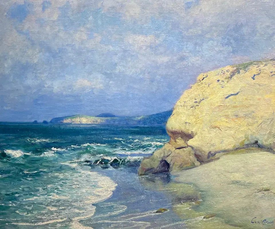 Guy Rose, The Passing Storm, oil on canvas